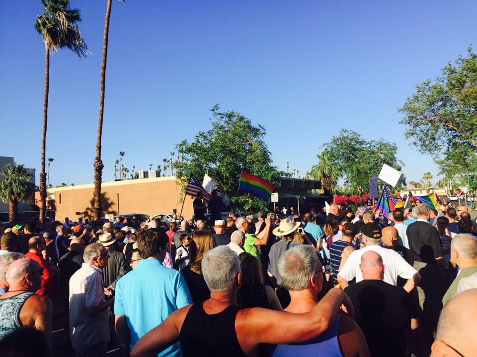 (COMPLETE VIDEO) #StandingWithOrlando Vigil, Palm Springs, California: A PromoHomo.TV Special Report