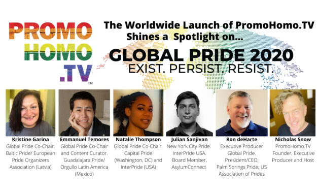 Global Pride 2020 in the Spotlight as PromoHomo.TV Expands into an Online Broadcast Network