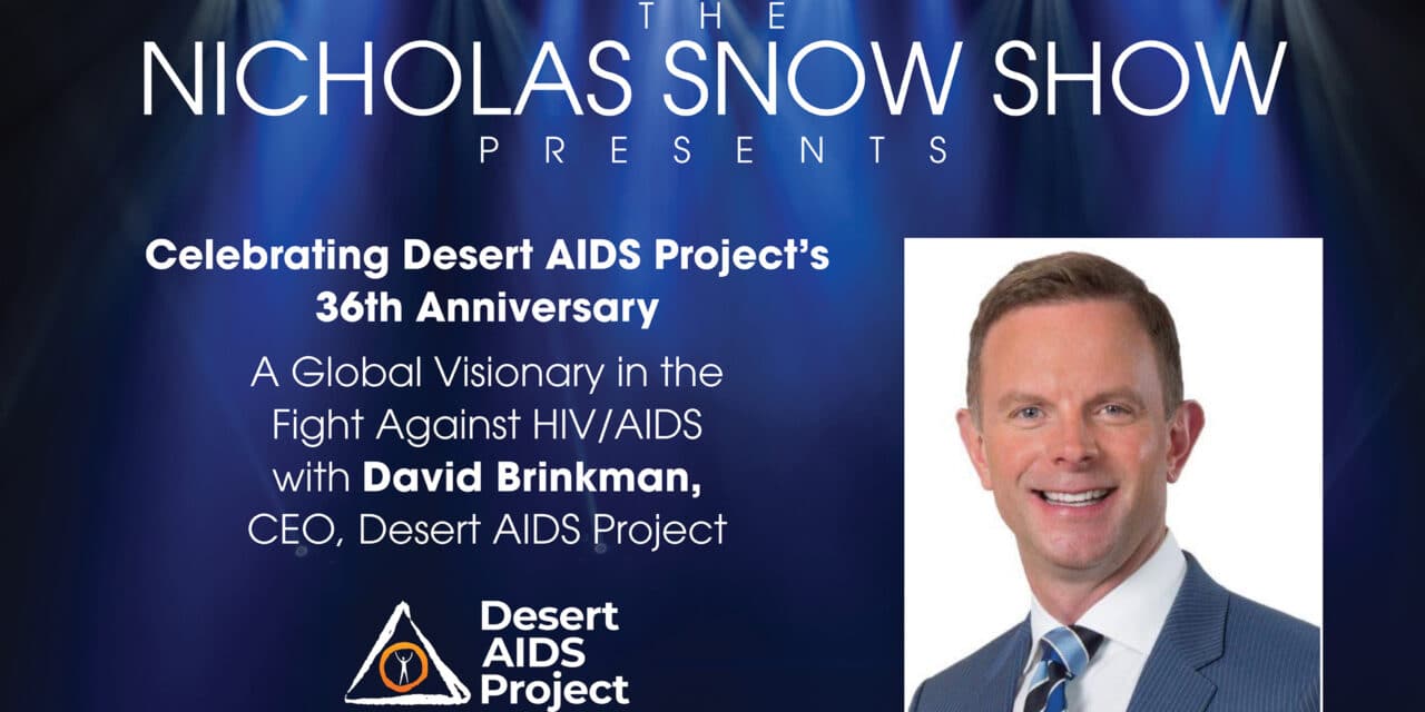 A GLOBAL VISIONARY IN THE FIGHT AGAINST HIV/AIDS: David Brinkman, CEO, MBA