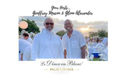 Black Gay Entrepreneurs Transform Palm Springs Social Scene with Le Dîner en Blanc