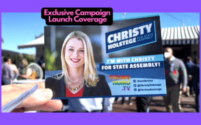 Exclusive Christy Holstege for CA State Assembly District 47 Campaign Launch Coverage