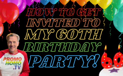 How to Attend Nicholas Snow’s 60th Birthday Party in Support of PromoHomo.TV®