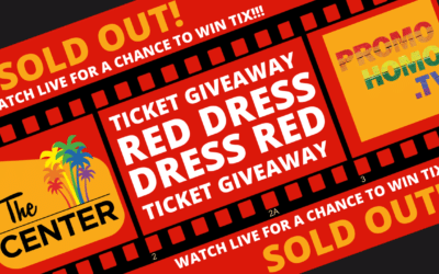 The PromoHomo.TV® 2022 Red Dress Dress Red Party Ticket Giveaway Episode!