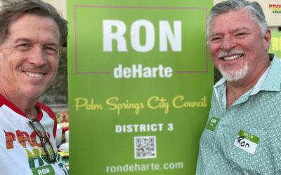 Ron deHarte Kicks Off Campaign for Palm Springs City Council District 3