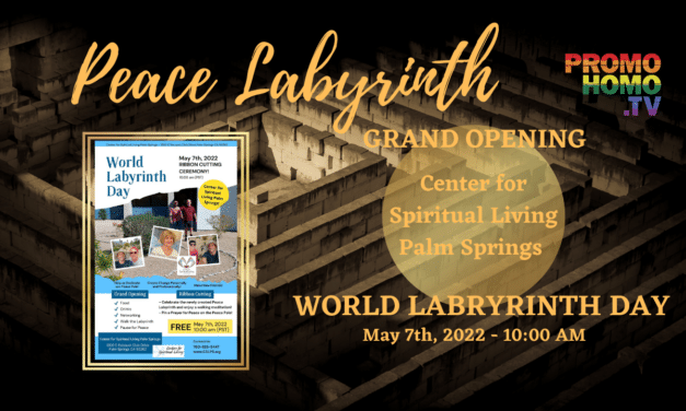 Peace Labyrinth Dedicated at the Center for Spiritual Living Palm Springs