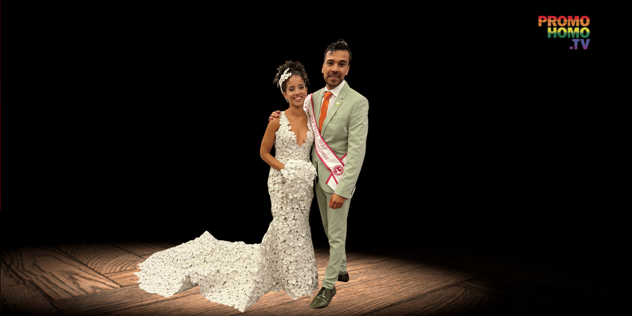 Designer Frank Cazares Places 2nd (out of over 15,000) in 2022 Toilet Paper Wedding Dress Contest