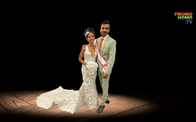 Designer Frank Cazares Places 2nd (out of over 15,000) in 2022 Toilet Paper Wedding Dress Contest