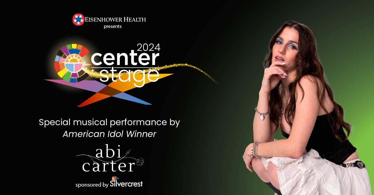 Center Stage 2024 to feature musical performance by Abi Carter; will honor John McDonald and Rob Wright