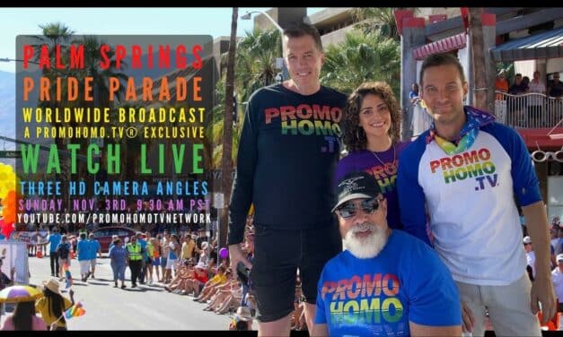 Watch the 2024 Palm Springs Pride Parade Official Live Broadcast on PromoHomo.TV®