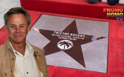 General Hospital Soap Icon Tristan Rogers (aka Robert Scorpio) Honored by Palm Springs Walk of Stars