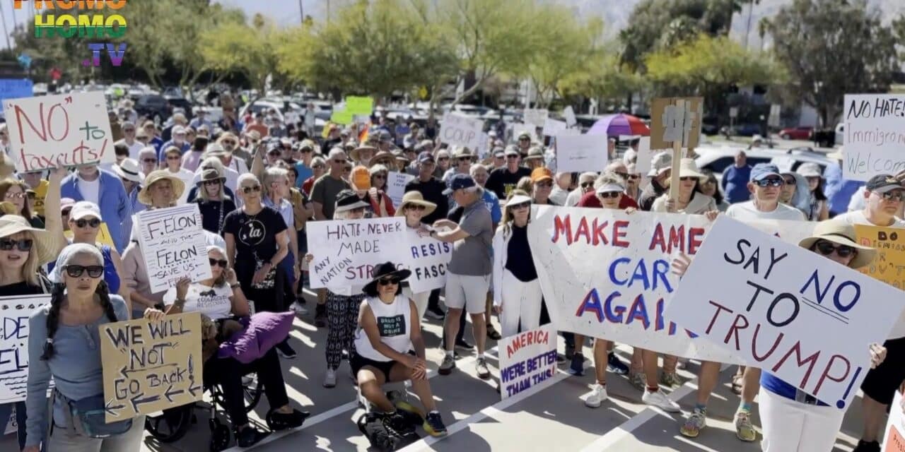 (Not My) President’s Day National Day of Protest | Coachella Valley/Palm Springs Participation