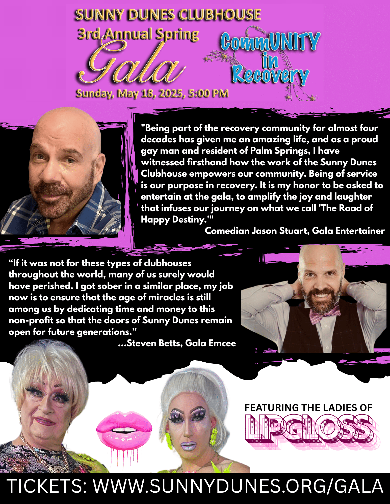 Sunny Dunes Gala Entertainers