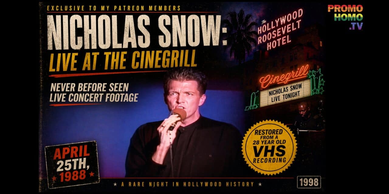 Nicholas Snow: Live at the Cinegrill — A 28-Year Full-Circle Premiere