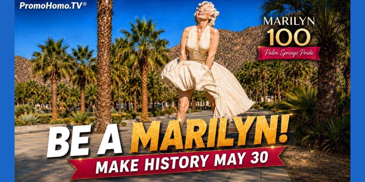 Palm Springs Presents Marilyn 100, a Citywide Centennial Celebration and World Record Moment