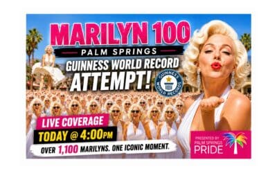 PALM SPRINGS, CA: 1,100 MARILYNS?! 😱 WORLD RECORD ATTEMPT Presented by Palm Springs Pride