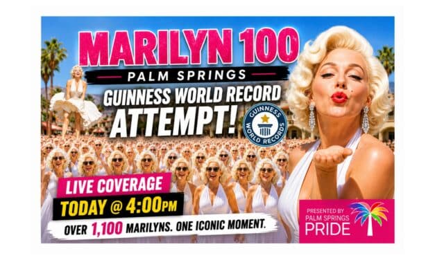 PALM SPRINGS, CA: 1,100 MARILYNS?! 😱 WORLD RECORD ATTEMPT Presented by Palm Springs Pride